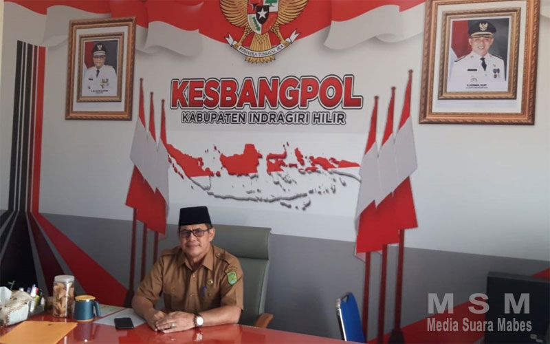 Menuju Pemilu Damai Kesbangpol Indragiri Hilir Galang Dukungan